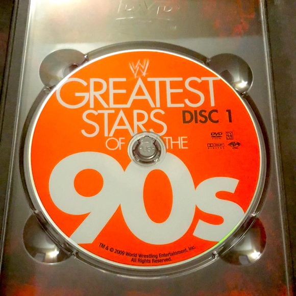 WWE The Greatest Stars of the 90s 3 disc set - Picture 5 of 7